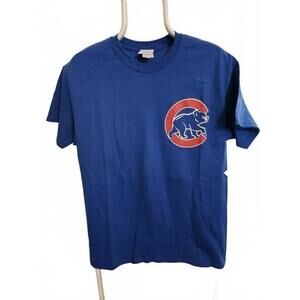 New - Chicago Cubs - Bryant 17 jersey T-shirt -Majestic -NWT -Medium - Blue